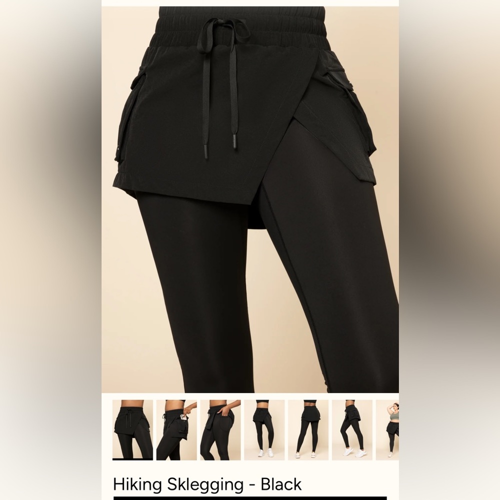 Hiking Sklegging - Black regular length